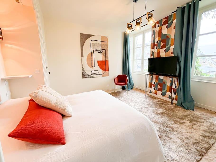 אלנסון Appartement Cote Jardin - Centre מראה חיצוני תמונה